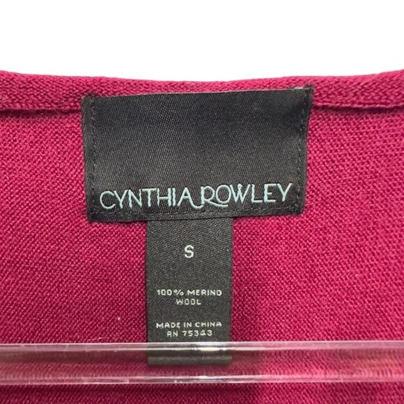 Anthro Pure Merino Wool Knit Cozy Sweater Mini Dress Christmas Holiday - Picture 9 of 9